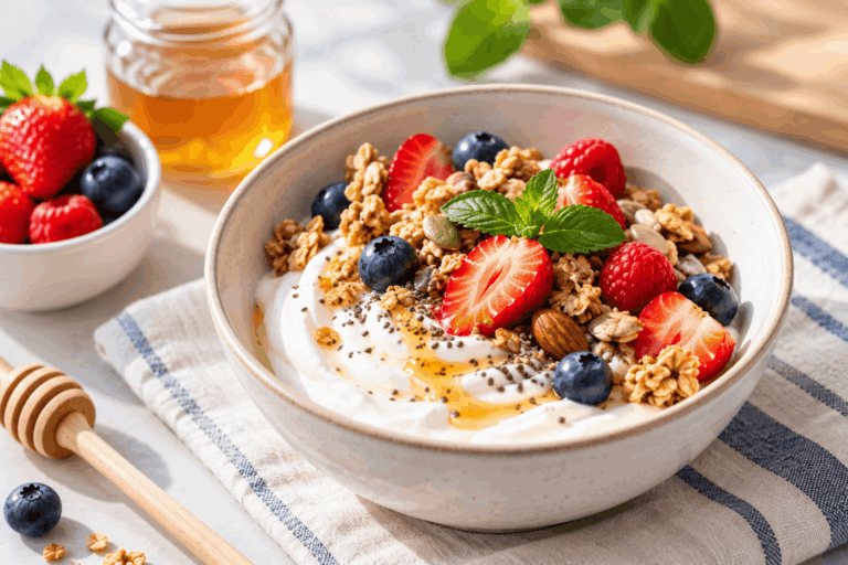 Yogurt greco: benefici e proprietà, consigli per sceglierlo.