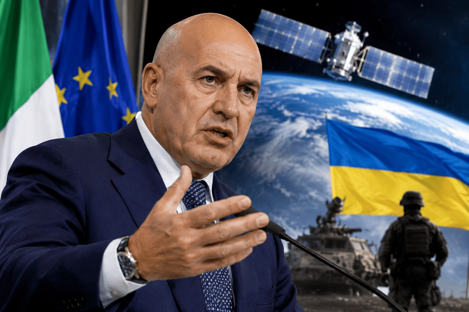 Conferenza istituzionale tra collegamenti terrestri e satellitari