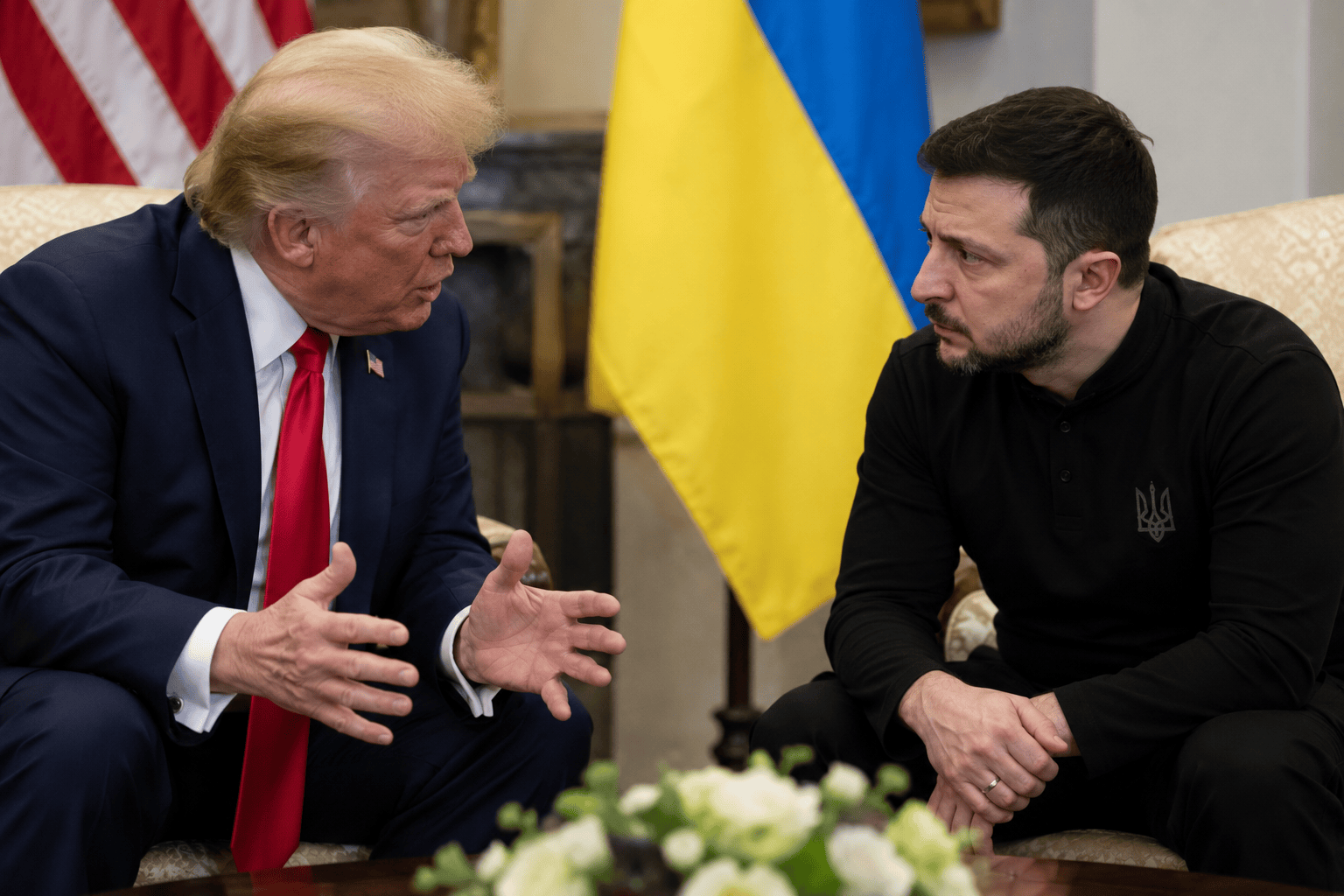Confronto diplomatico tra Stati Uniti e Ucraina durante lo scontro tra Trump e Zelensky