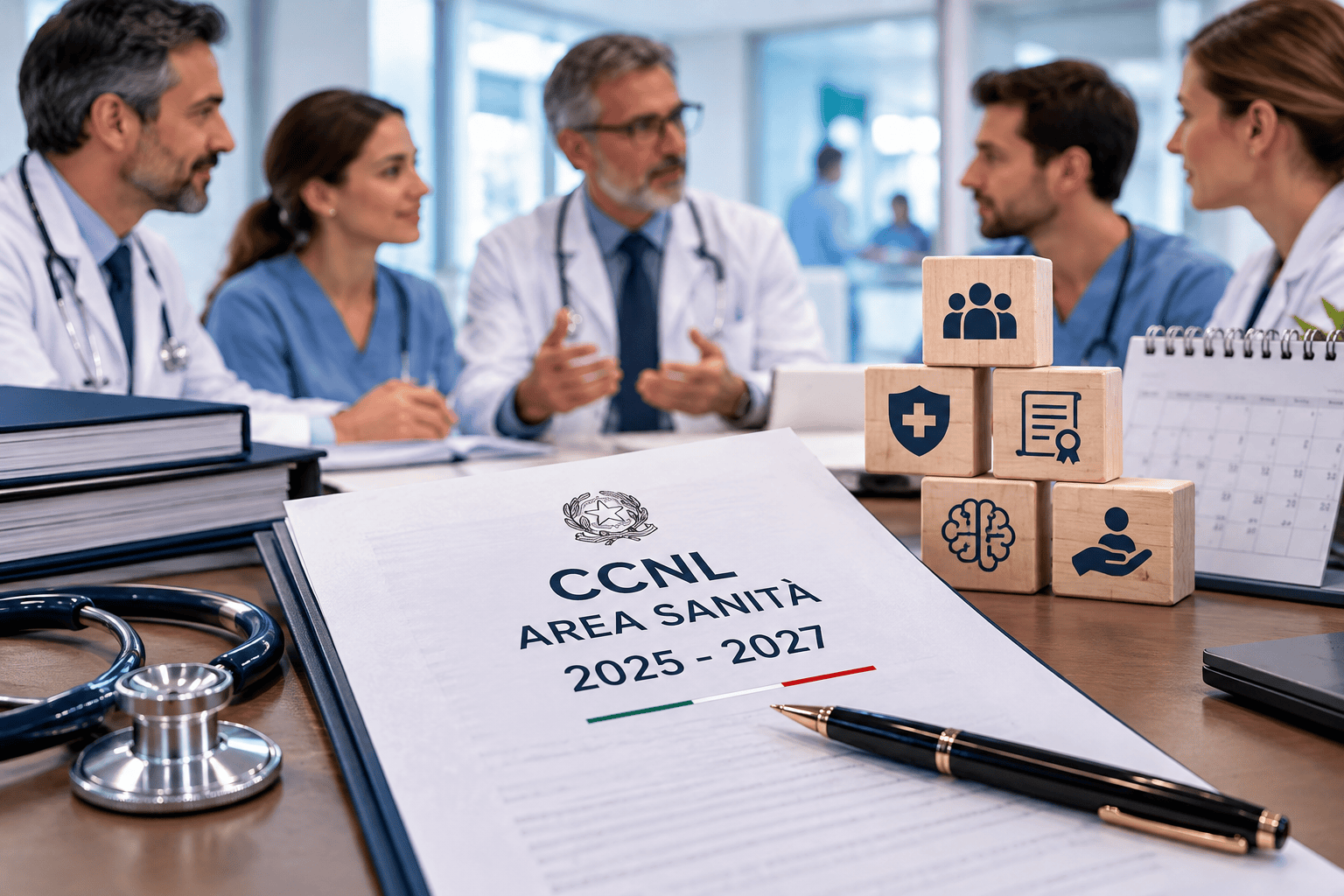 CCNL Area Sanità 2025-2027 per medici e dirigenti sanitari
