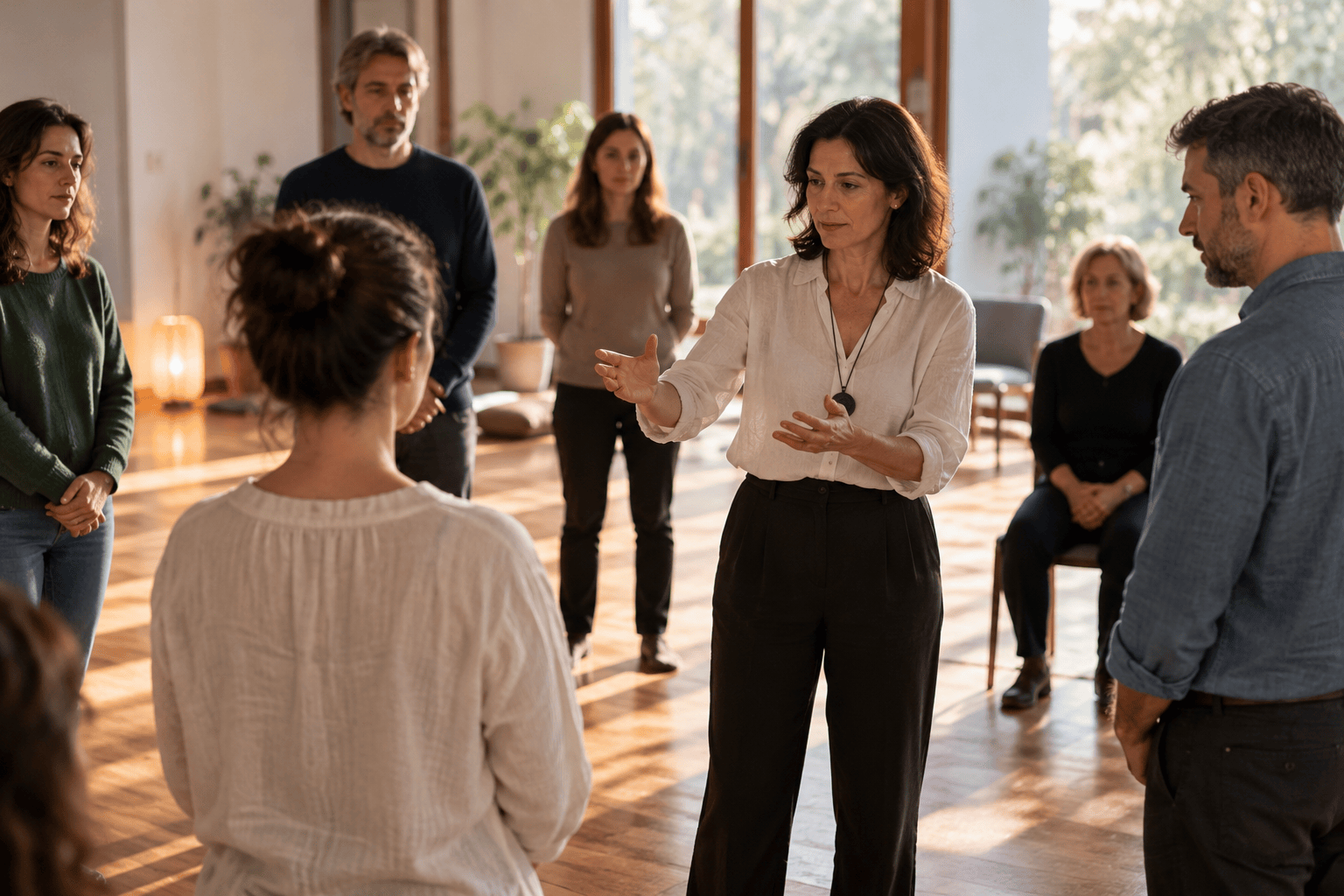 Sessione di costellazioni familiari dedicata alle relazioni e alla consapevolezza personale