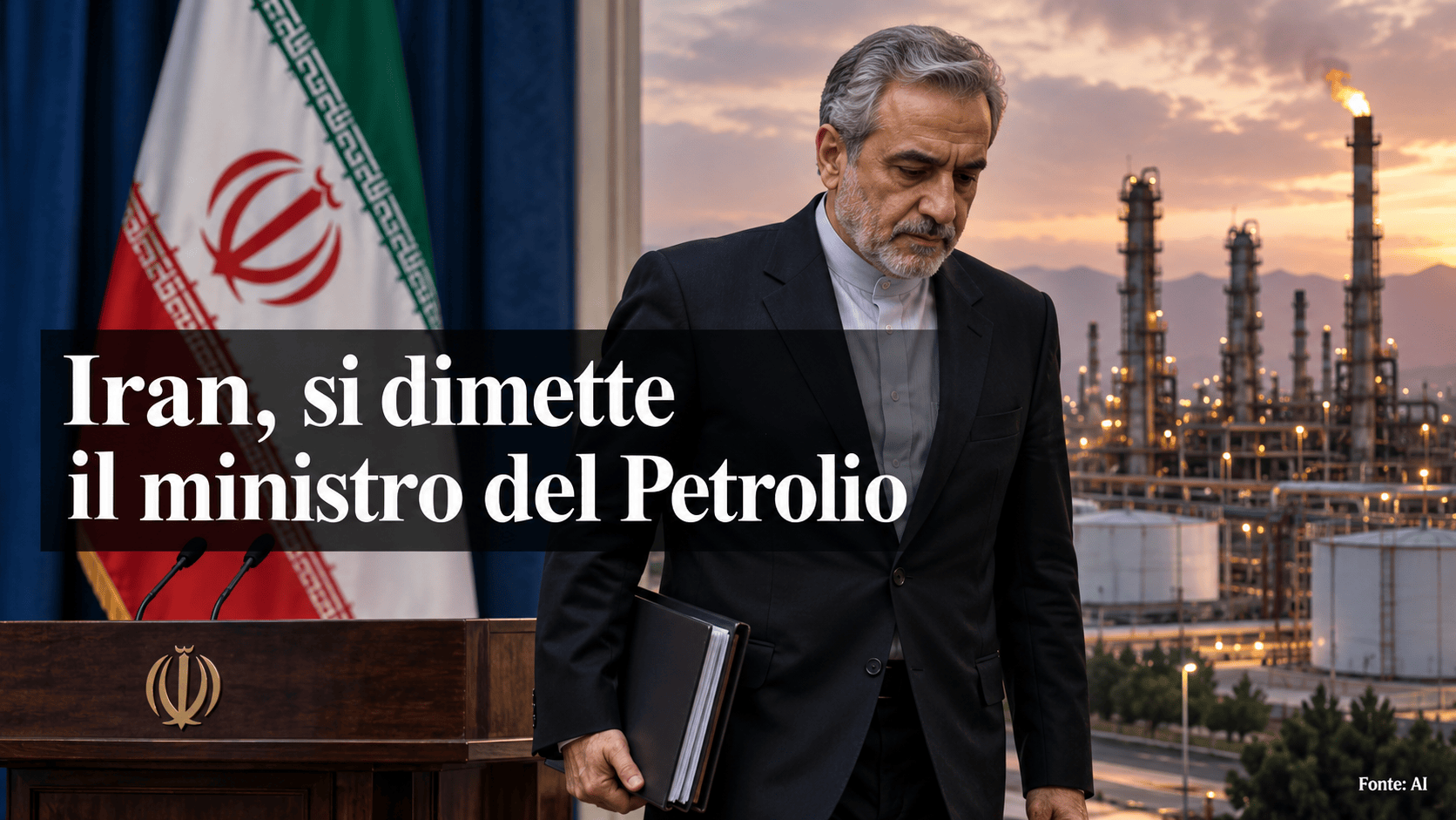 Dimissioni a Teheran tra petrolio e potere