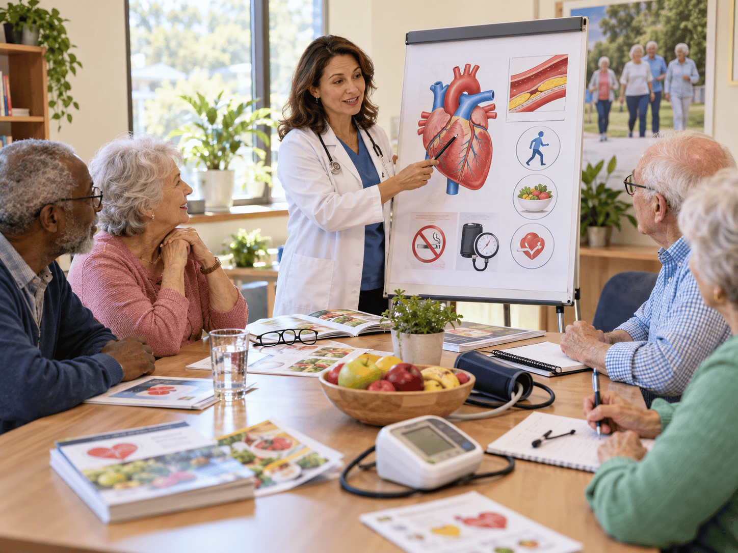 Educazione alla salute del cuore e prevenzione cardiovascolare tra gli anziani