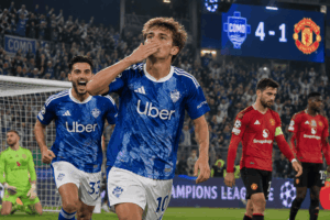 Como-Manchester United 4-1: Paz trascina gli azzurri