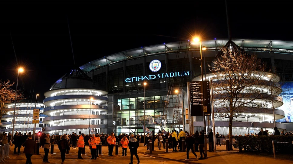 Etihad Stadium di Manchester mentre il club affronta il ricorso contro il verdetto della Premier League