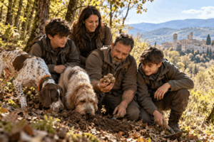 Tartufo bianco a Città di Castello: la famiglia Cenci
