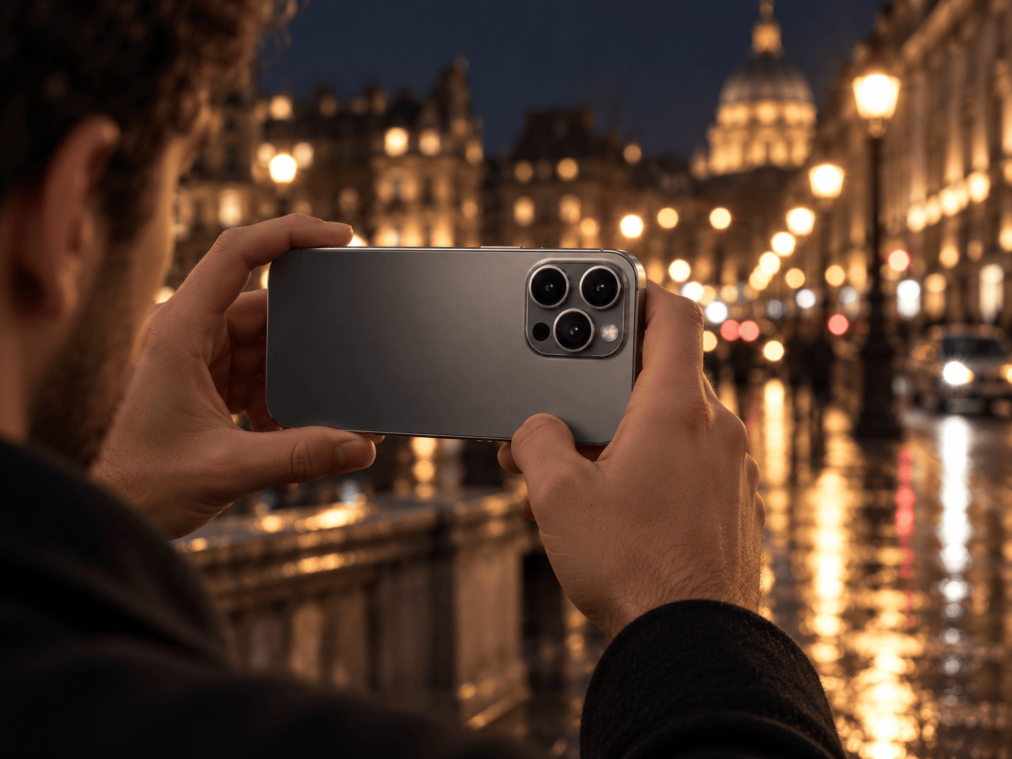 Visual editoriale sulla fotografia notturna con iPhone 18 Pro
