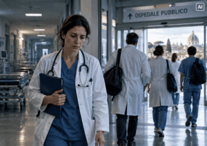 Fuga dei medici dagli ospedali: 3.767 dimissioni nel 2025