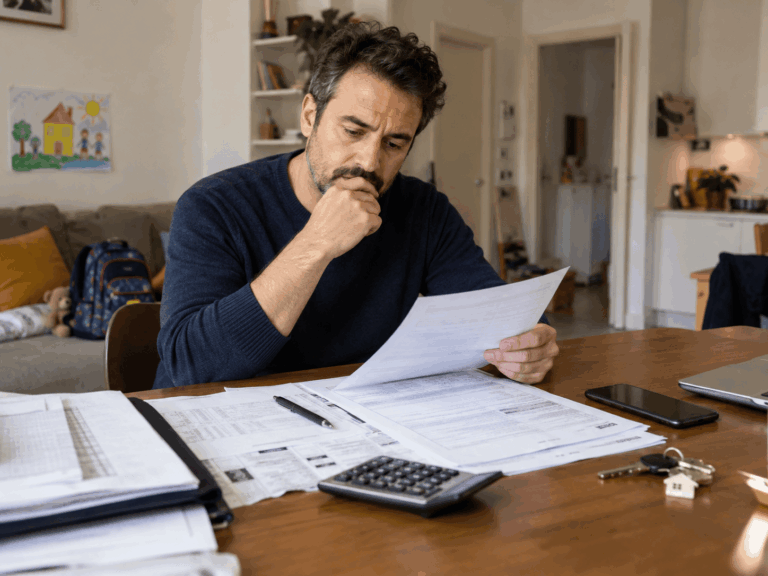 Genitore alle prese con spese, documenti e costi dell'affitto