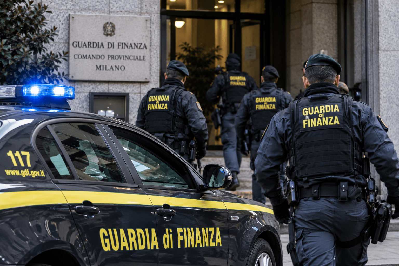 Operazione della Guardia di Finanza a Milano contro il riciclaggio