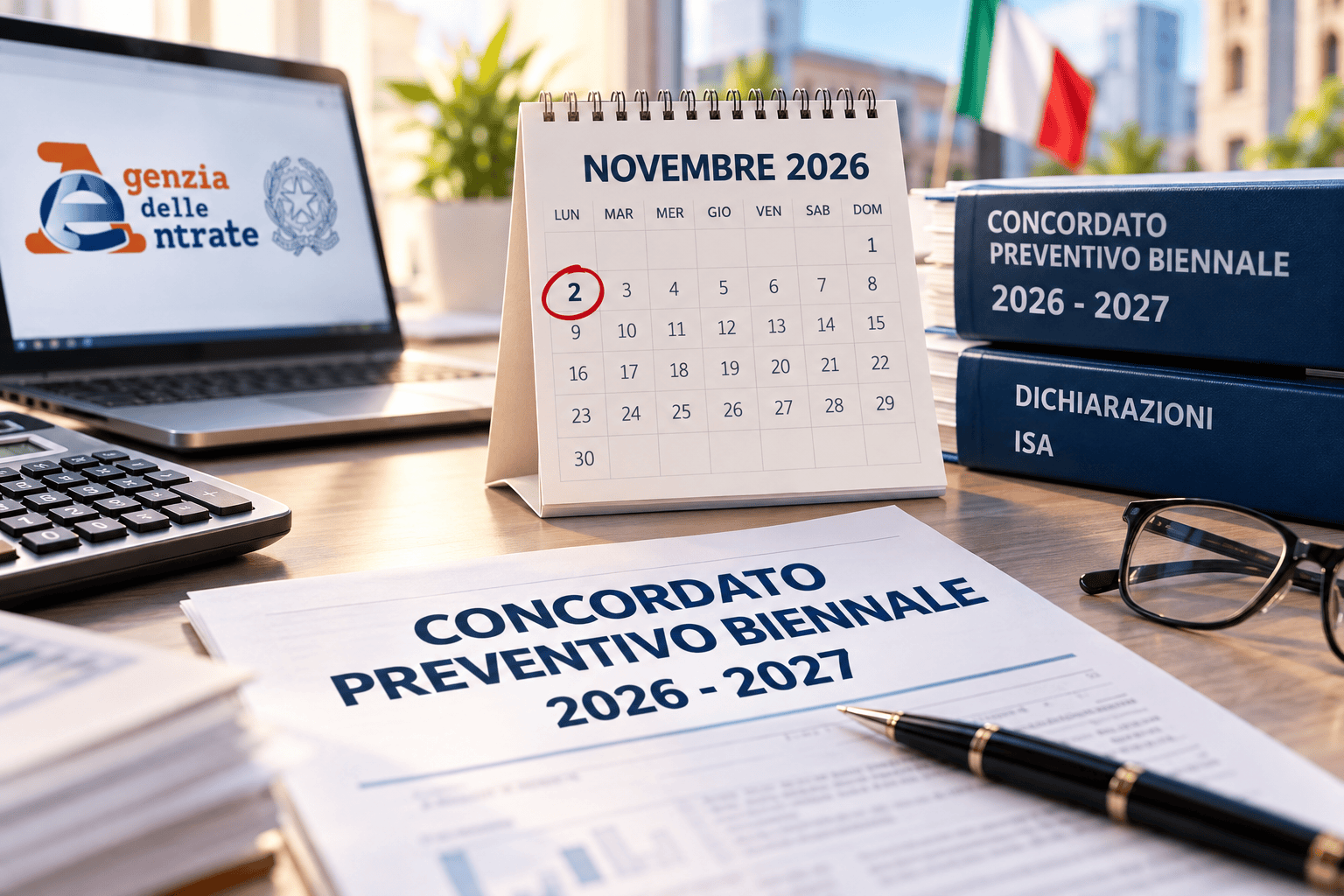 Scadenza fiscale novembre 2026