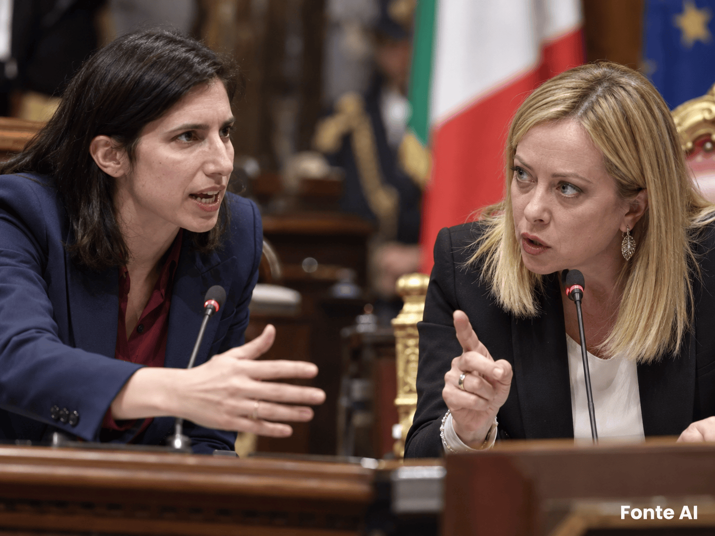 Schlein-Meloni: «Avete fallito». Meloni: «Dieci falsità»