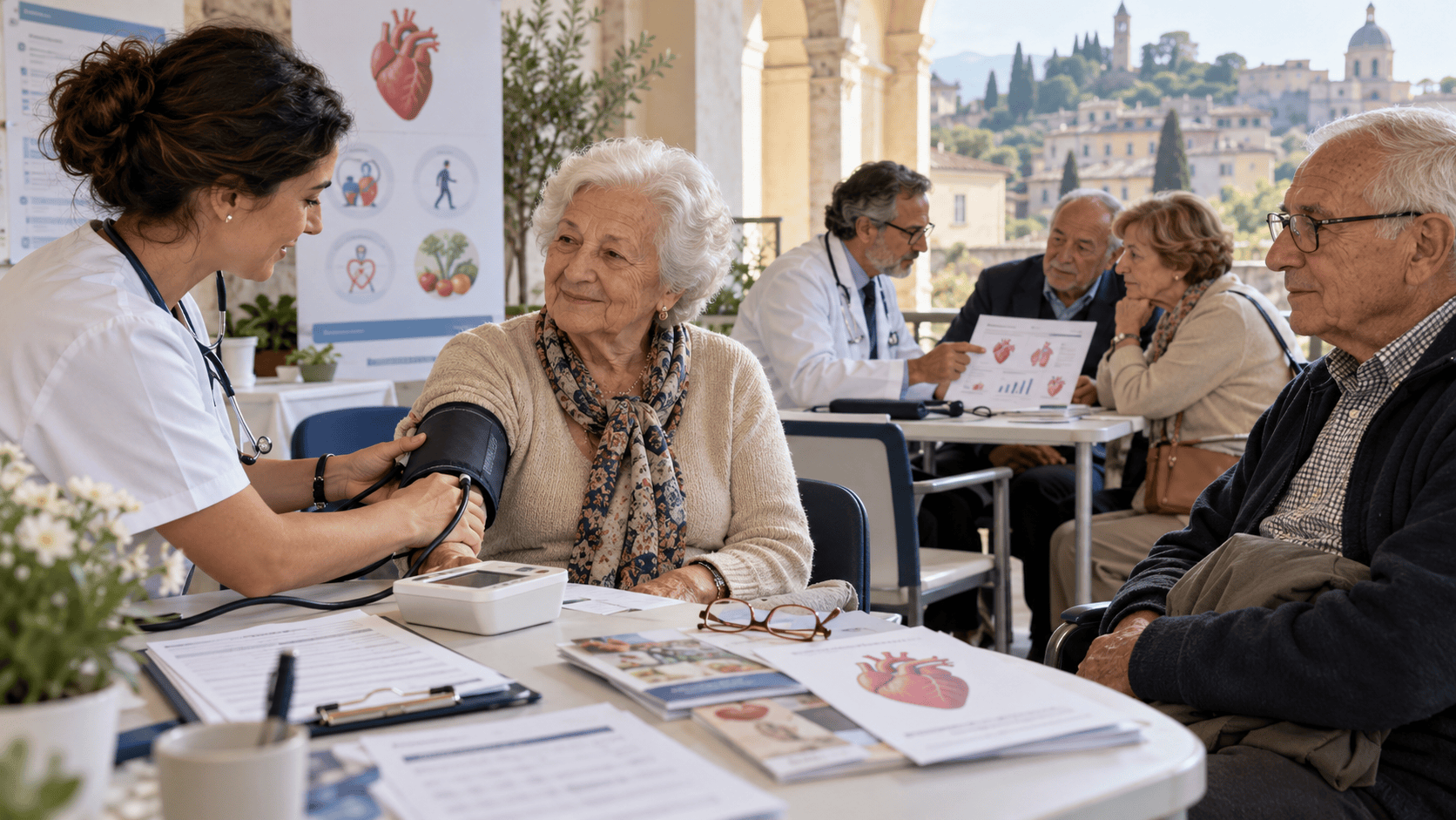 Screening cardiovascolare negli anziani per la prevenzione e l'accesso ai controlli