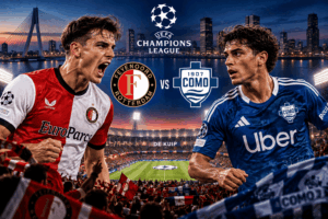 Feyenoord-Como 3-2: prima sconfitta Champions del Como