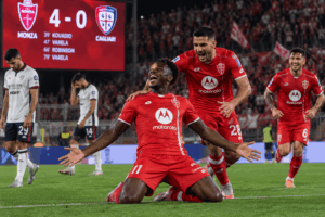 Monza-Cagliari 4-0: Varela show, poker di Juric