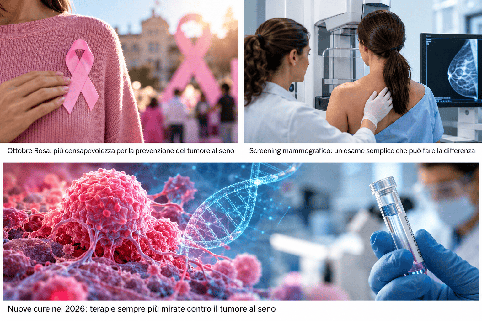 Prevenzione e diagnosi precoce del tumore al seno durante l'Ottobre Rosa